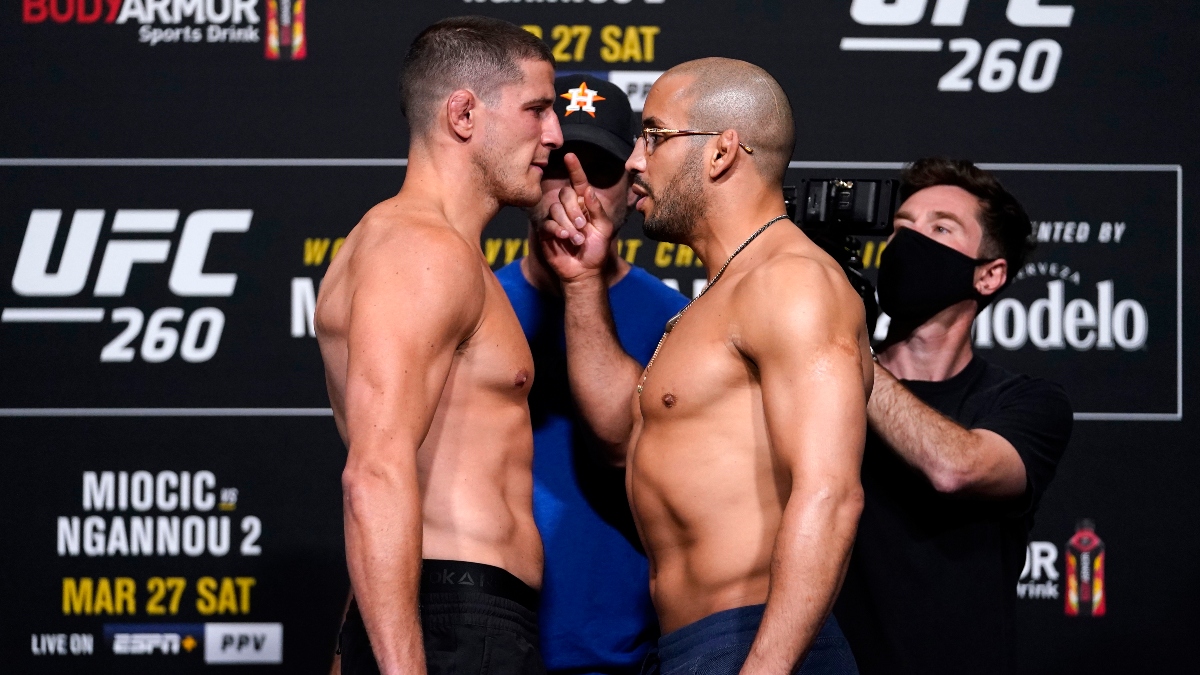 UFC 260 Odds, Pick & Prediction: Marc-Andre Barriault vs. Abu Azaitar (Saturday, March, 27) article feature image