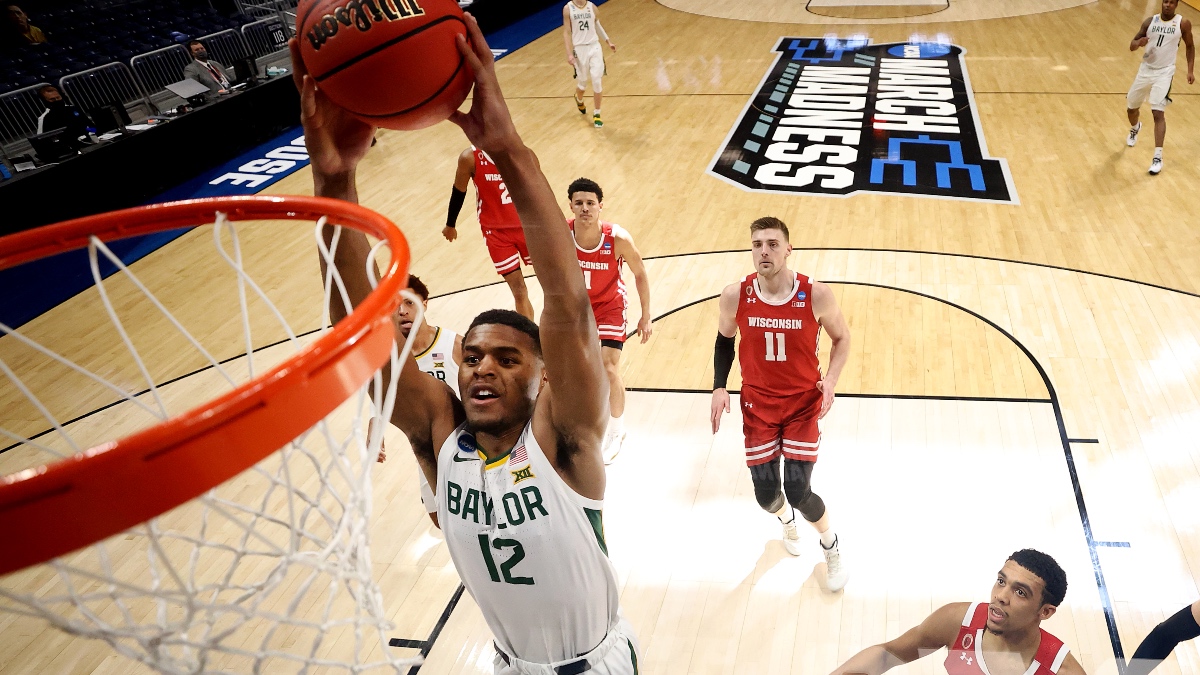 Elite Eight Promo: Bet $20, Win $100 Cash if Baylor or Arkansas Makes a Slam Dunk! article feature image