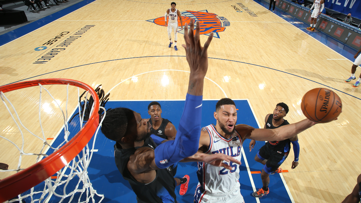 Knicks vs. 76ers NBA Odds & Picks: Philly’s Hot Shooting Will Regress Without Joel Embiid (Tuesday, March 16) article feature image