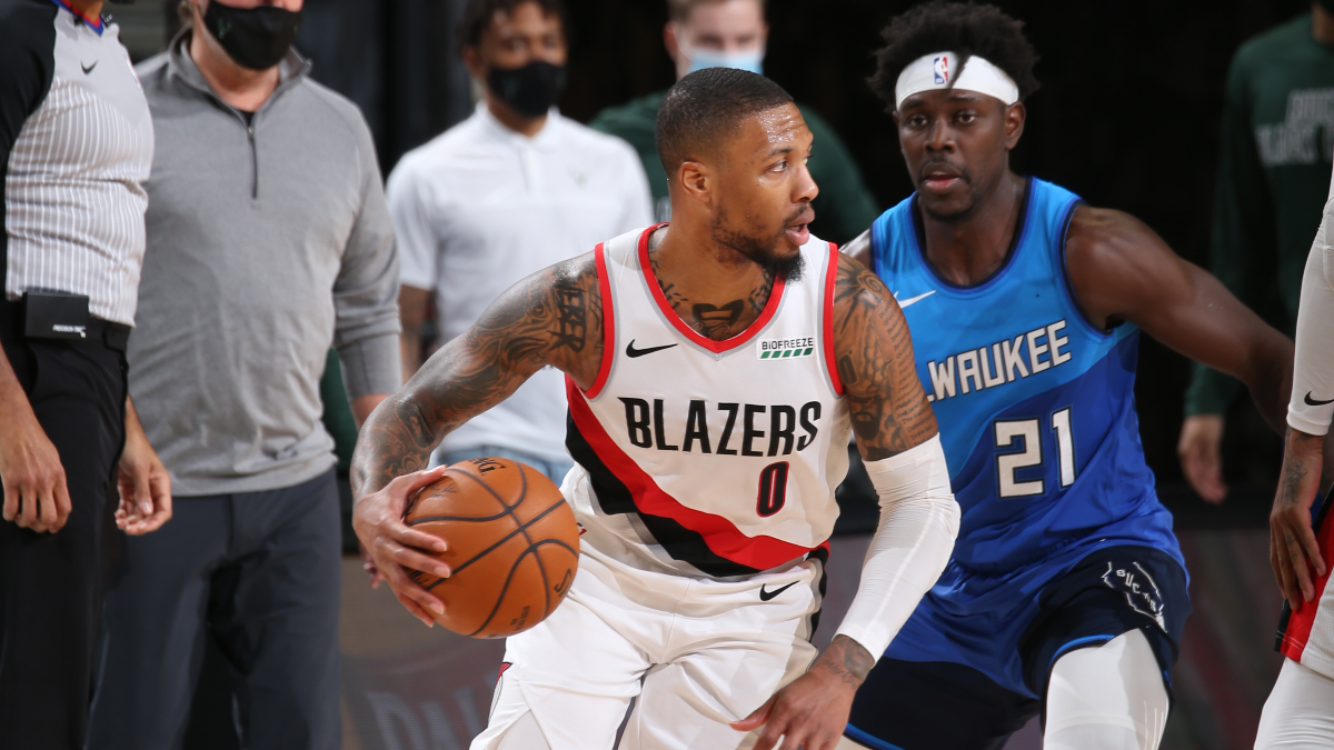 Friday NBA Odds & Picks for Bucks vs. Trail Blazers: Expect Both Teams to Score With Ease (April 2) article feature image