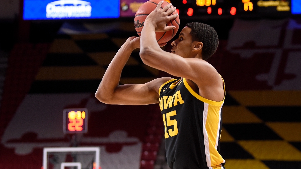 Iowa Big Ten Tournament Promos: Bet $20, Win $125 if the Hawkeyes Hit a 3-Pointer, More! article feature image