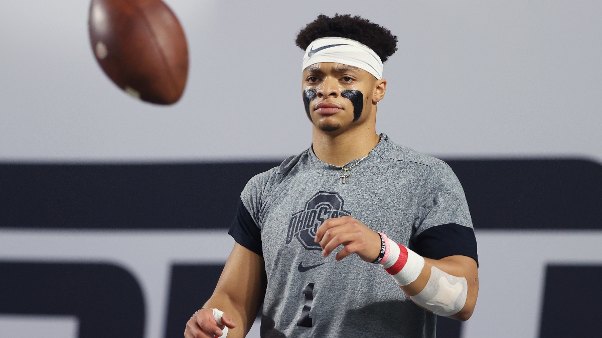 Justin Fields Now the Favorite To Be No. 3 Pick In 2021 NFL Draft article feature image