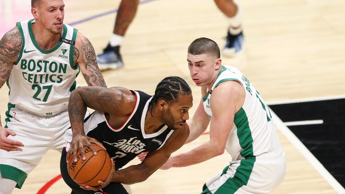 NBA Odds & Picks for Clippers vs. Celtics: Big Money Backing L.A. At TD Garden article feature image