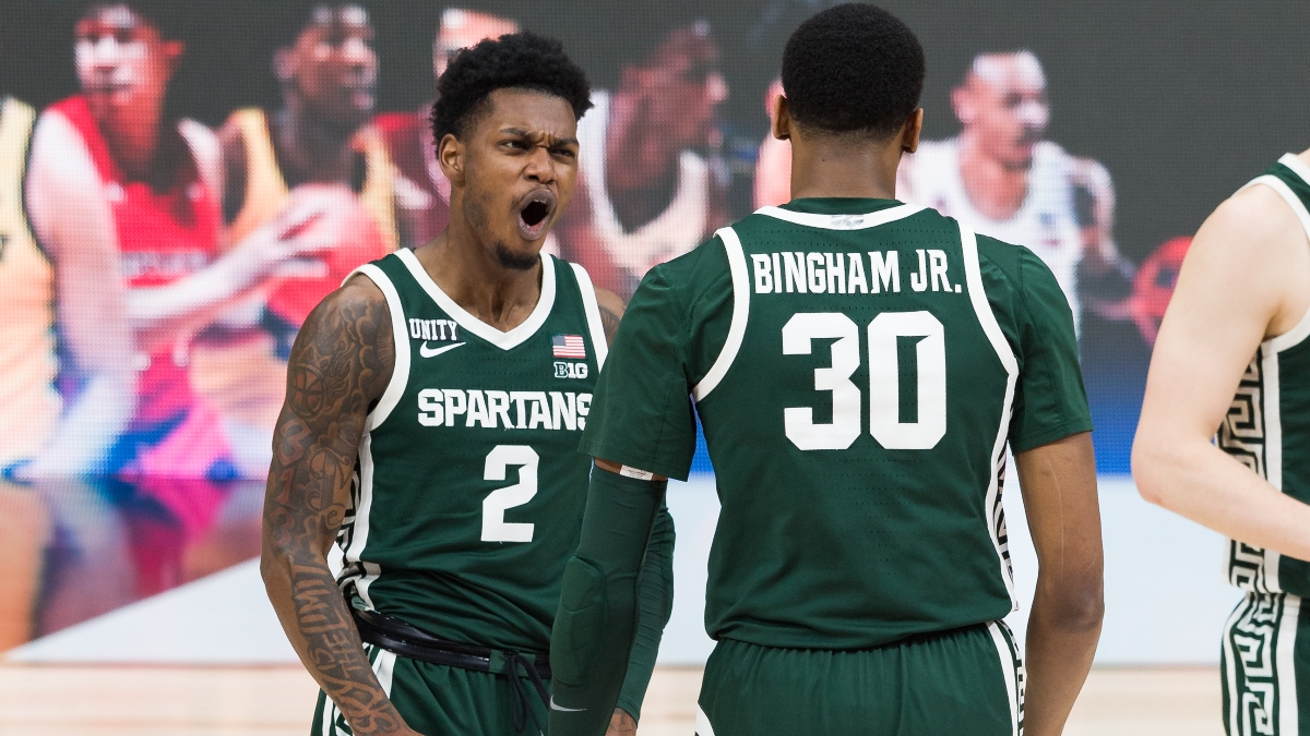 Michigan State vs. UCLA Promo: Bet the Spartans at +99.5 (and Rising)! article feature image