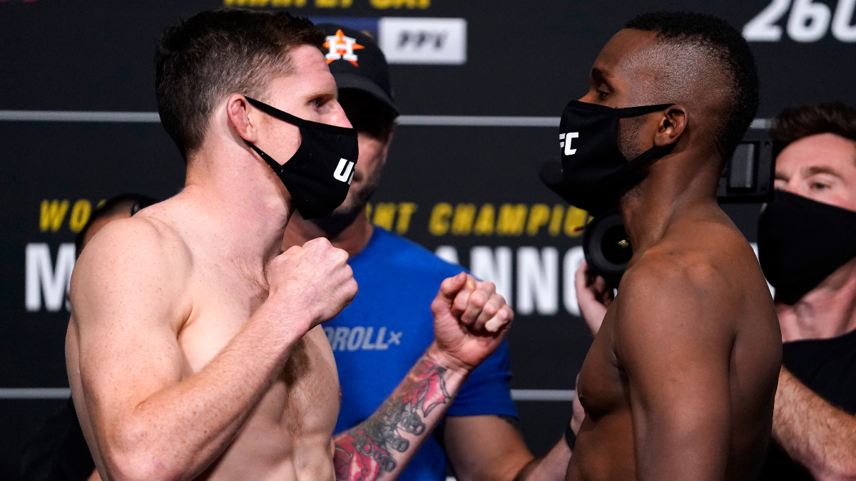 Jamie Mullarkey vs. Khama Worthy UFC 260 Odds, Pick & Prediction (Saturday, March, 27) article feature image