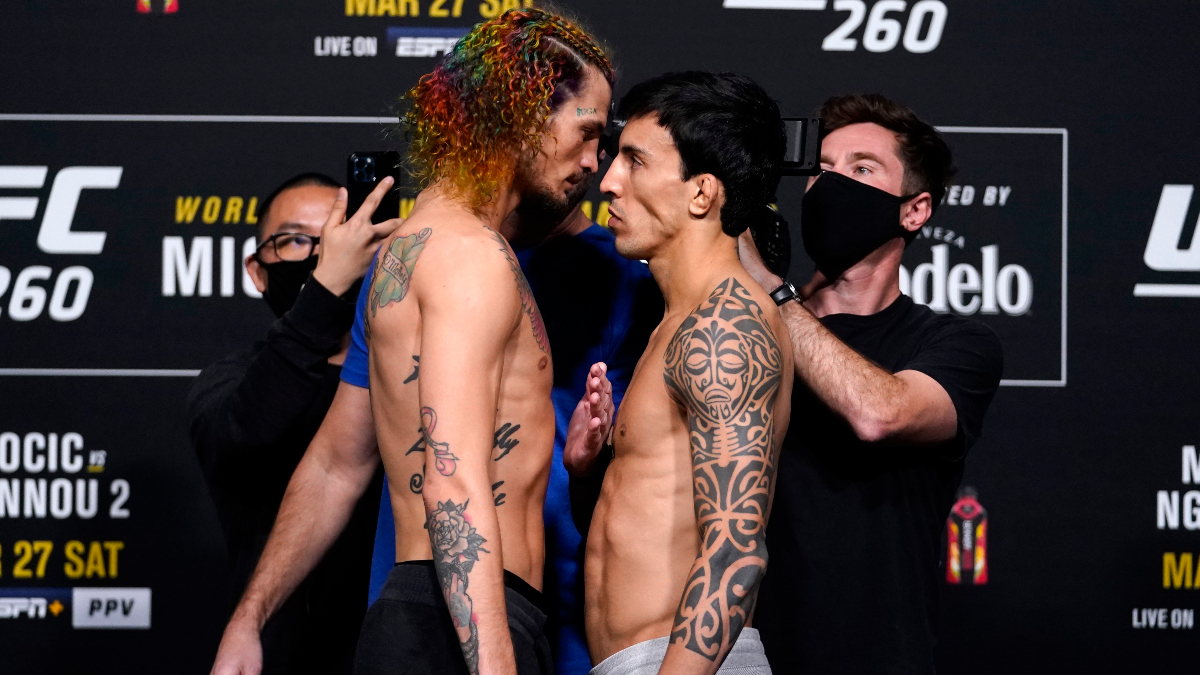 Sean O’Malley vs. Thomas Almeida UFC 260 Odds, Pick & Prediction (Saturday, March 27) article feature image