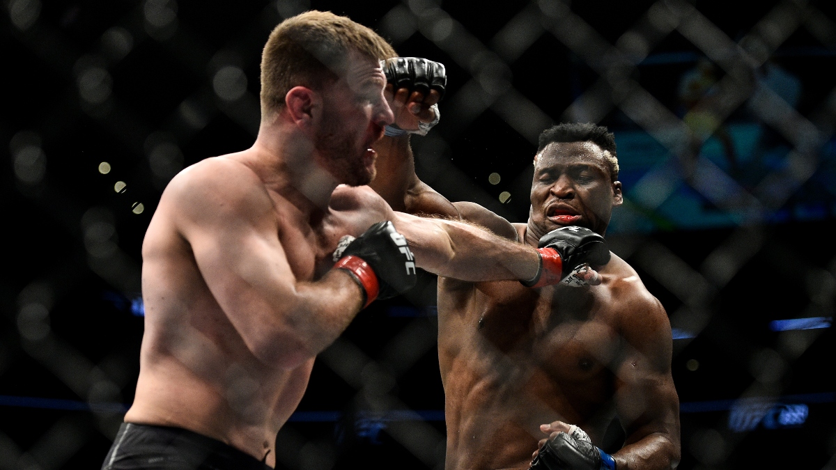 UFC 260 Odds & Promos: Bet $20, Win $150 if Miocic-Ngannou Lasts 5+ Seconds, More! article feature image