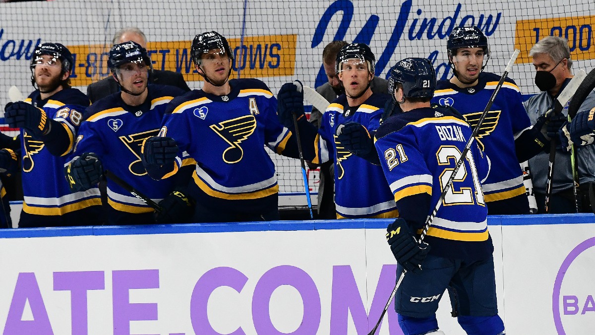 Vegas Golden Knights vs. St. Louis Blues NHL Odds & Pick: Blues Can Find Enough Offense article feature image