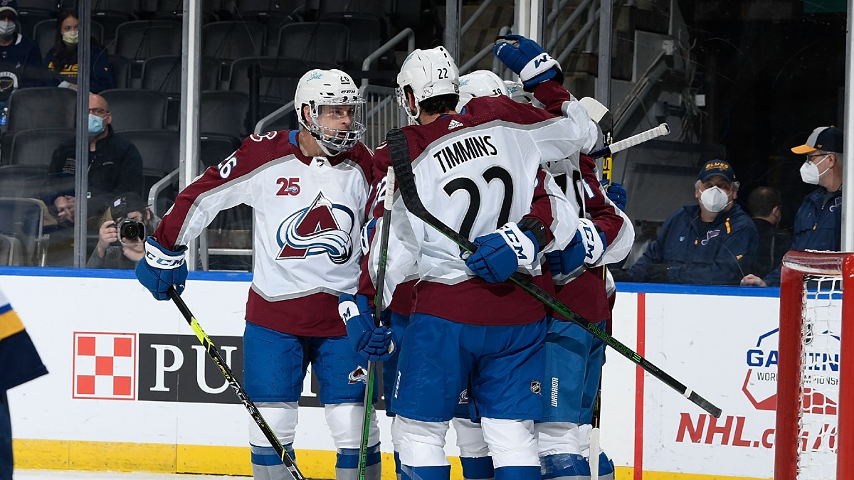 2021-22 NHL Stanley Cup Odds: Avalanche Are Largest Liability Despite Shortest Odds article feature image