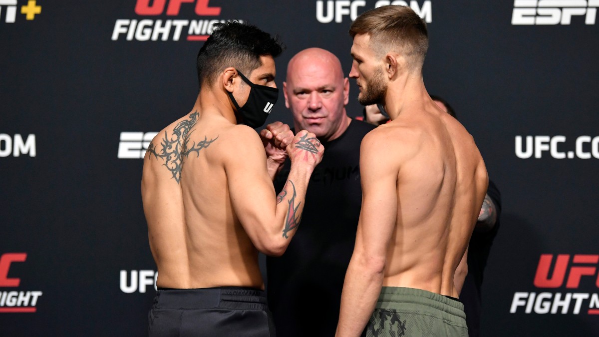 Gabriel Benitez vs. Jonathan Pearce: UFC Fight Night Odds, Pick & Prediction (Saturday, May 1) article feature image