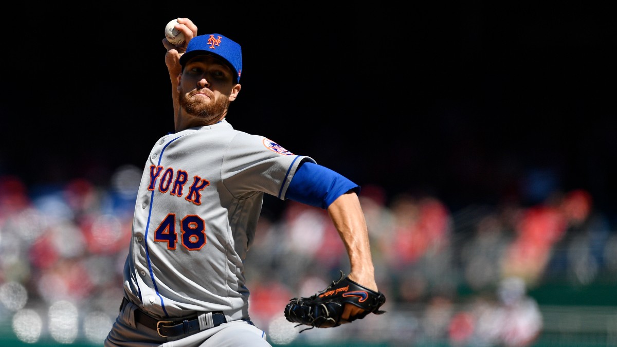 Friday MLB Pitcher Strikeout Props: An Over & Under to Bet for Jacob deGrom & Cole Irvin (April 23) article feature image
