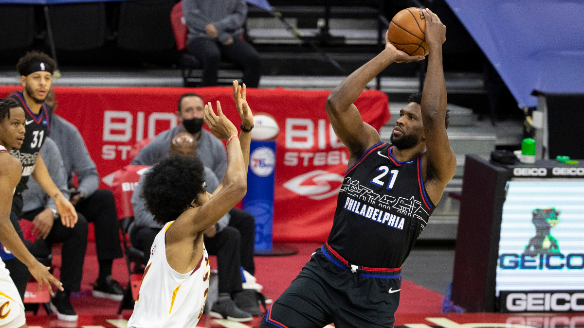 Sixers vs. Hawks Odds, Promo: Bet $20, Win $200 if Joel Embiid Scores article feature image