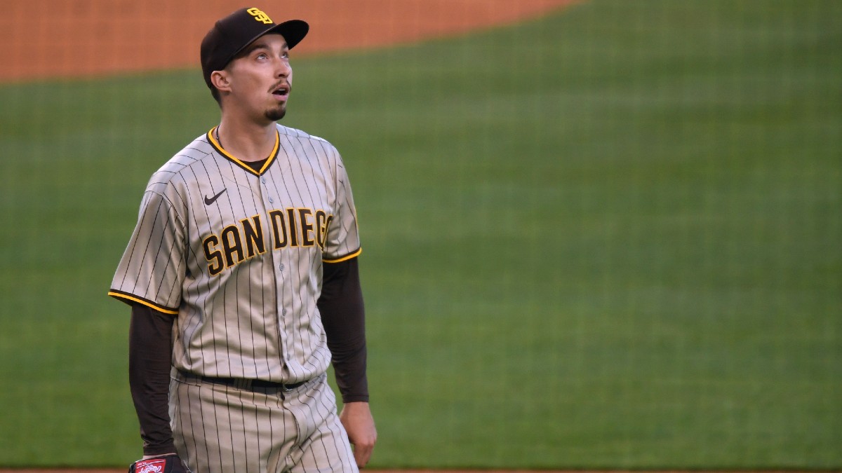 MLB Odds, Picks, Predictions for Angels vs. Padres: PRO Systems Fading Blake Snell At Home article feature image