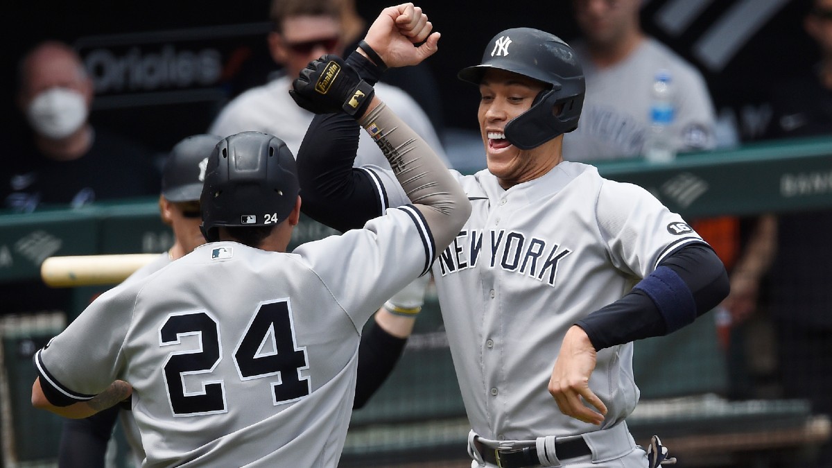 New York Yankees Odds, Promo: Bet $20, Win $200 if the Yankees Get a Hit! article feature image