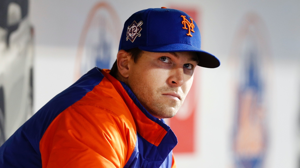 Jacob deGrom Shoulder Injury: How it Affects Mets World Series Odds & Ace’s Cy Young Chances article feature image