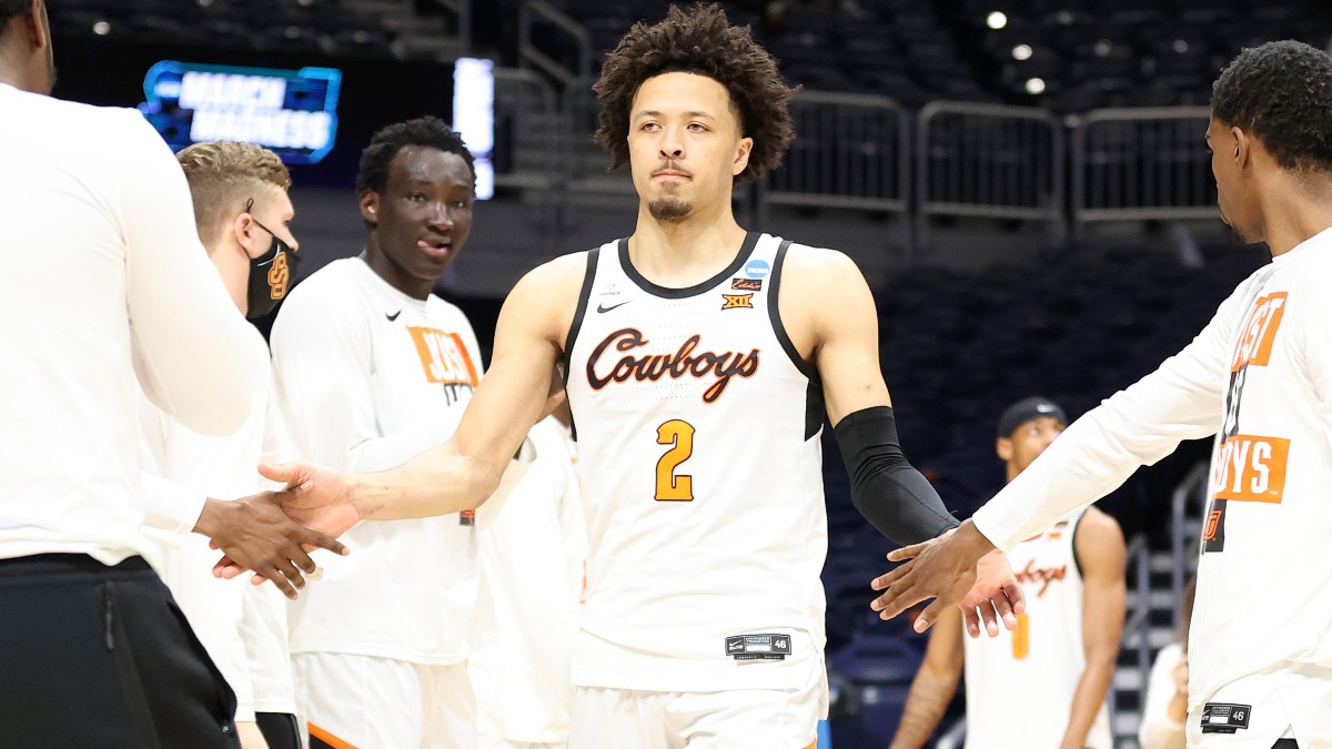 Odds to be First Pick in NBA Draft: Cade Cunningham Massive Favorite Over Suggs, Mobley and the Field article feature image