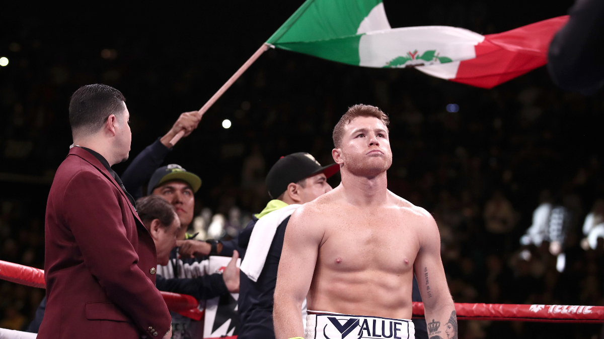 Updated Canelo Alvarez vs. Billy Joe Saunders Betting Odds, Prediction, Pick & Preview: Finding a Plus-Money Canelo Prop (May 8) article feature image