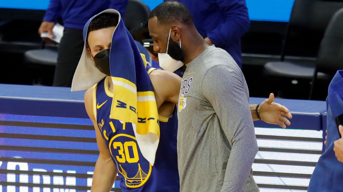 Early Bettors Take Warriors Over Lakers For NBA Play-In Game article feature image