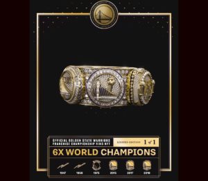 NBA Finals Golden State Warriors NBA Rings for sale