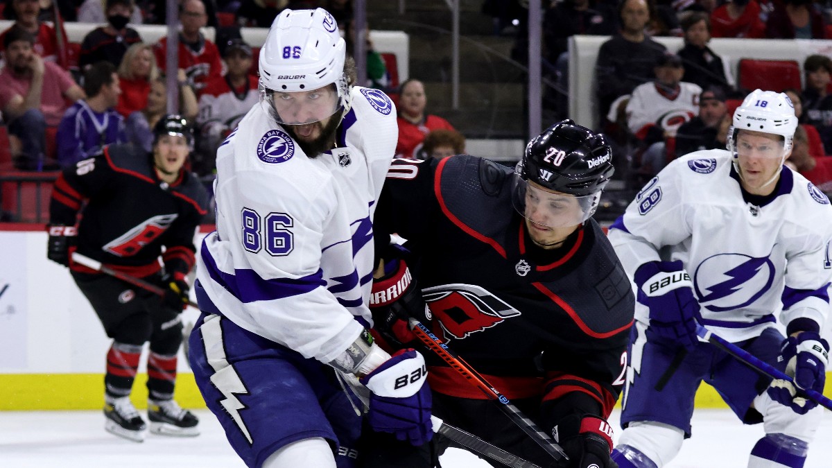 Thursday NHL Odds, Picks, Predictions: Hurricanes vs. Lightning Betting Preview for Game 3 (June 3) article feature image