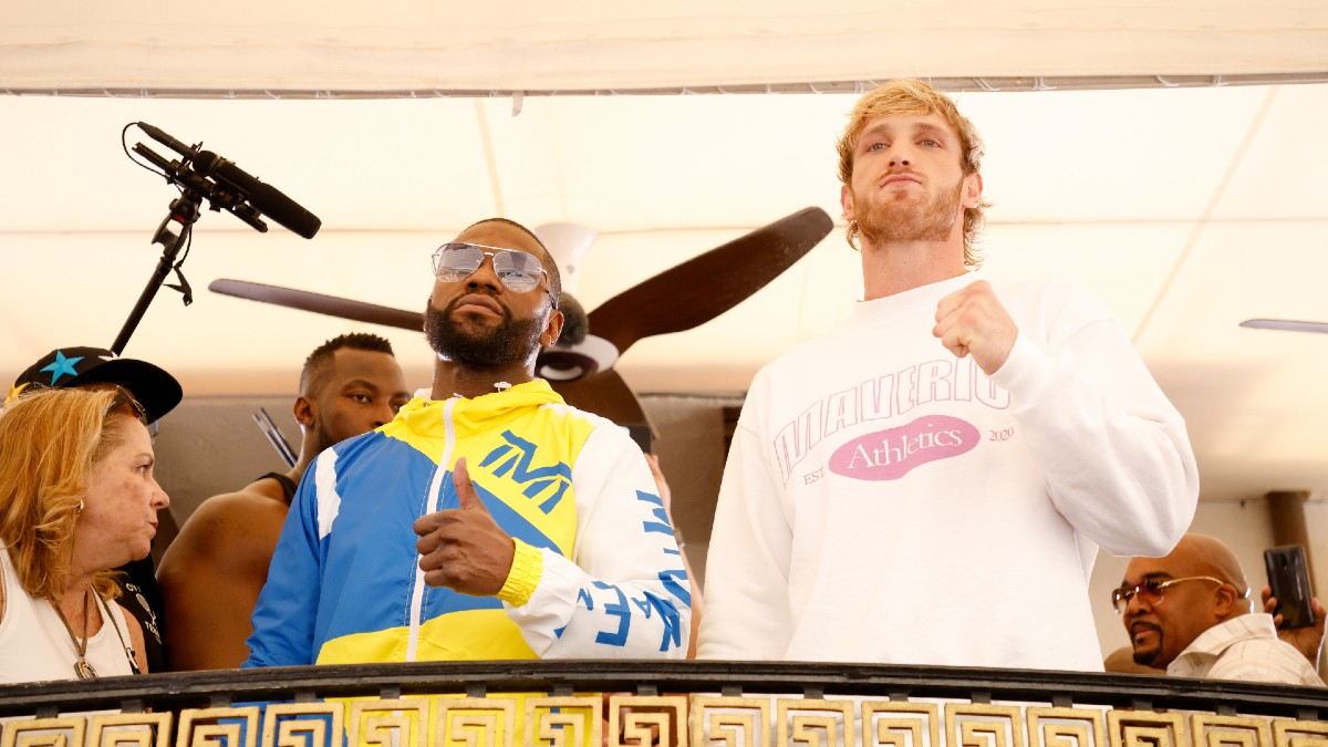 Why You Can’t Bet Floyd Mayweather vs. Logan Paul in the United States: Odds, Rules, Format, More for Sunday PPV article feature image