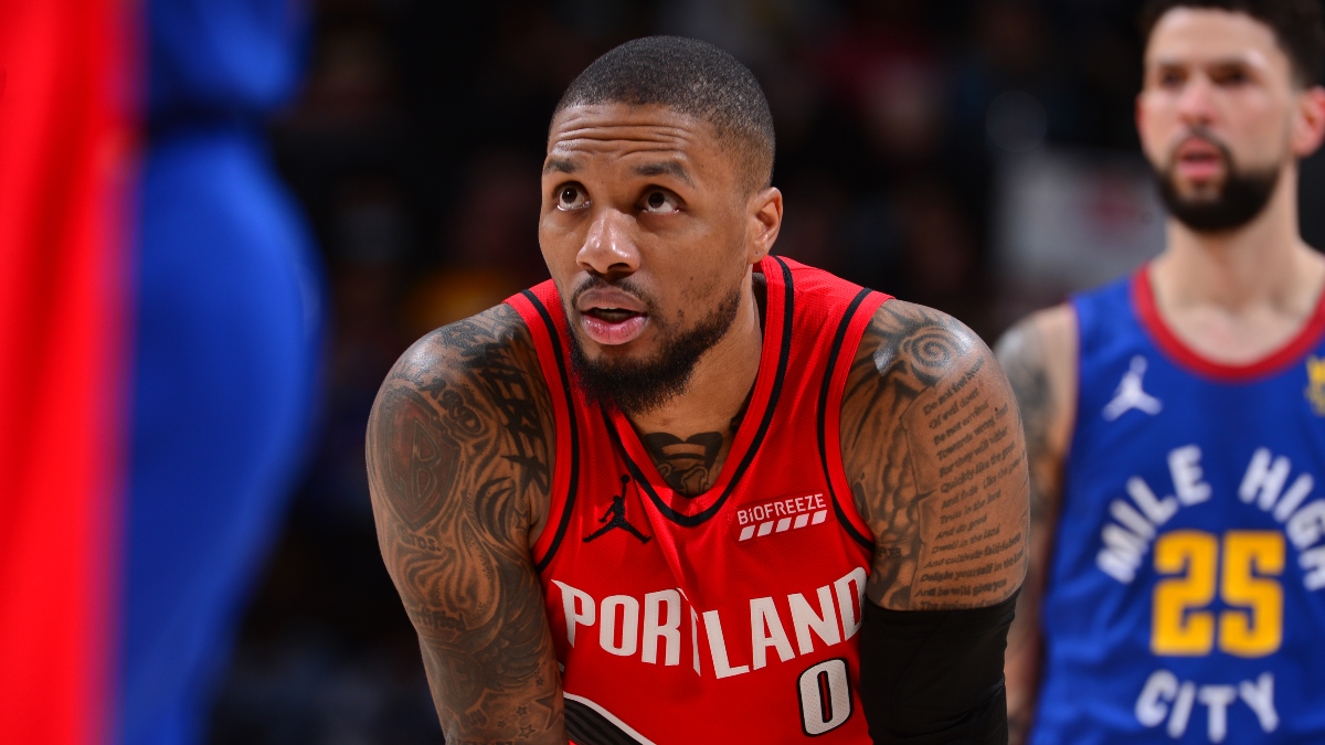 Blazers vs. Nuggets Odds, Promo: Bet $20, Win $200 if Damian Lillard Scores a Point! article feature image