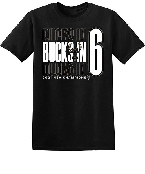 bucks in six shirts