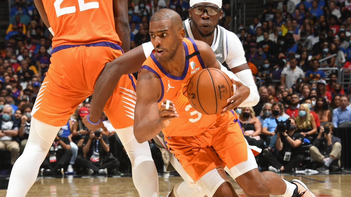 Suns vs. Bucks NBA Finals Odds, Promo: Bet $20, Win $200 if Chris Paul Scores a Point! article feature image