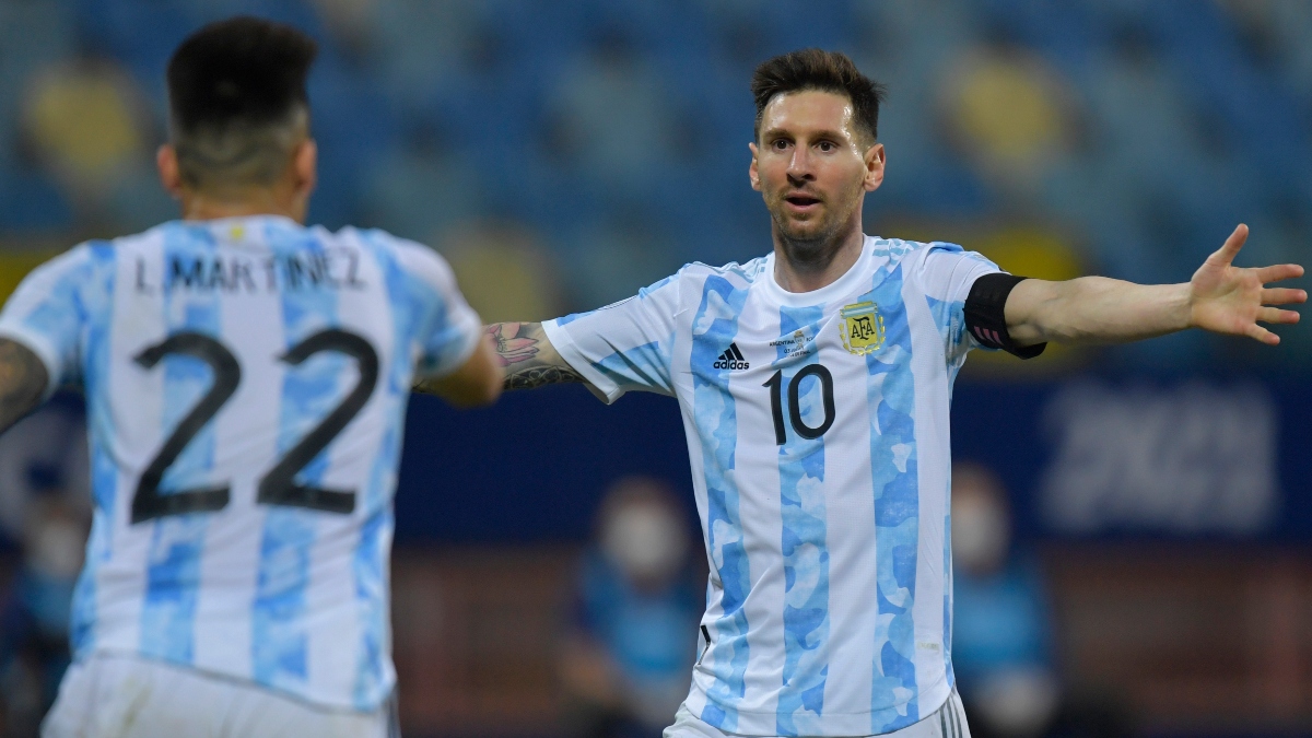 Argentina vs. Colombia Odds, Picks, Predictions, Preview: How to Back Messi in Copa América Semifinal (July 6) article feature image