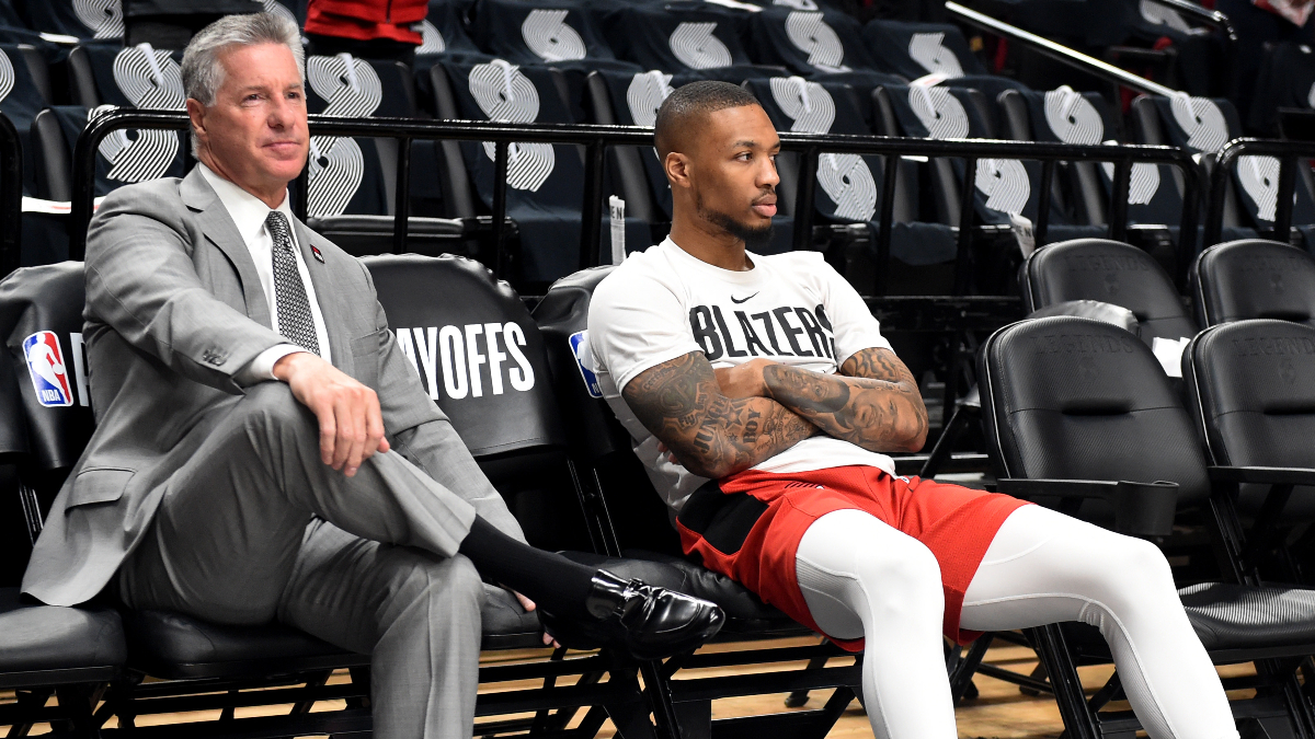 Moore: Damian Lillard Trade Rumors Place Portland Trail Blazers in No-Win Situation article feature image