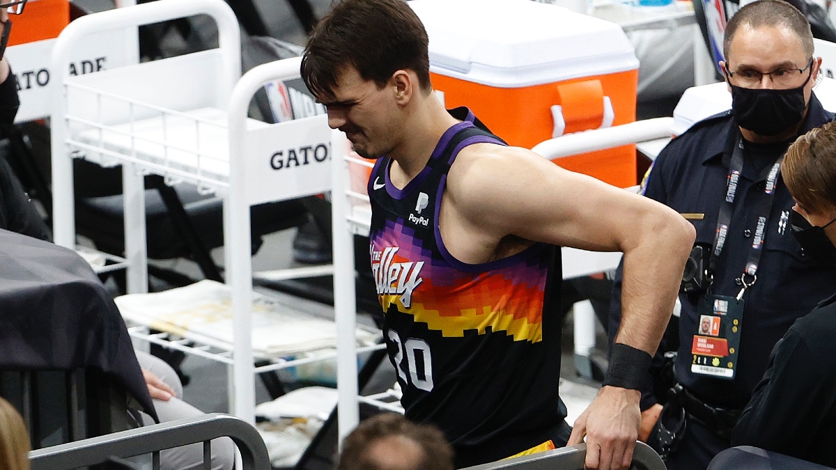 NBA Finals Injury Update: What Dario Saric’s Injury Means for Suns & Bucks article feature image