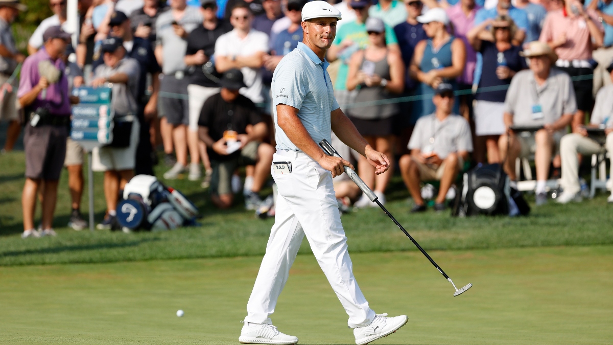 2021 BMW Championship Round 4 Buys & Fades: Stick with Bryson DeChambeau to Win Second FedExCup Playoffs Event article feature image
