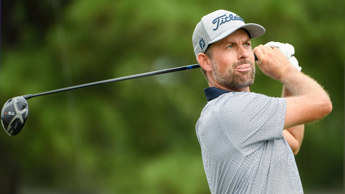 2021 Wyndham Championship First-Round Leader Bets, Picks & Prediction: Webb Simpson, Louis Oosthuizen Highlight Top Options article feature image