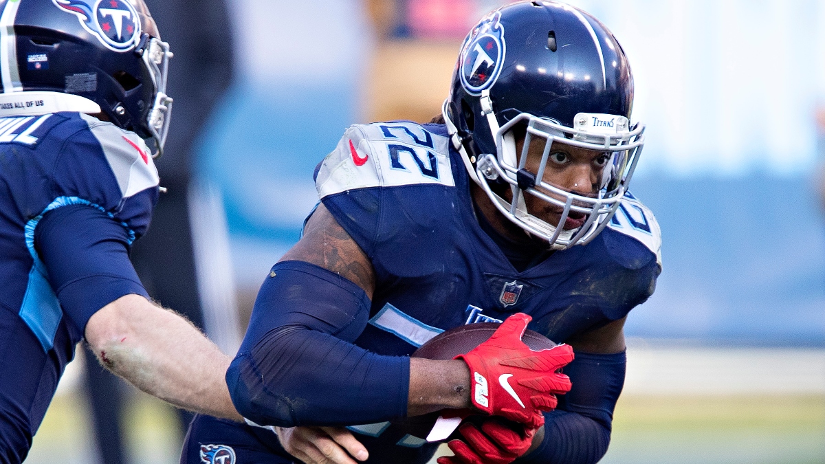 NFL MVP Odds: Titans’ Derrick Henry Now 10th; On Pace For All-Time Rushing Record article feature image