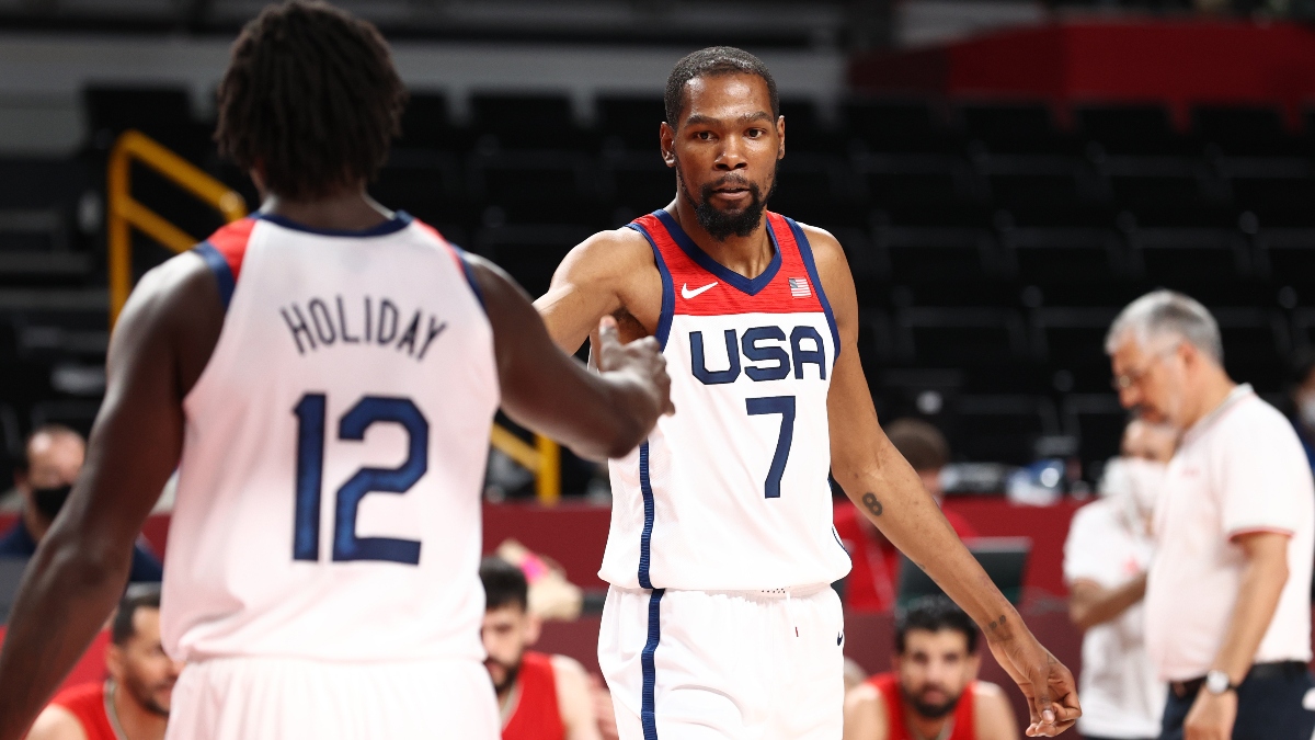 USA vs. France Olympics Odds, Preview, Prediction: How to Bet Men’s Basketball Gold-Medal Game (Aug. 6) article feature image