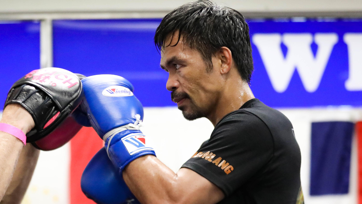 Manny Pacquiao vs. Yordenis Ugas Odds: Tracking Line Moves for Saturday’s Title Fight article feature image