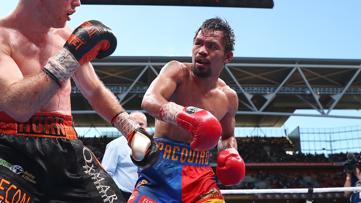 Boxing Odds, Promo: Bet $20, Win $200 if Manny Pacquiao Throws a Punch! article feature image