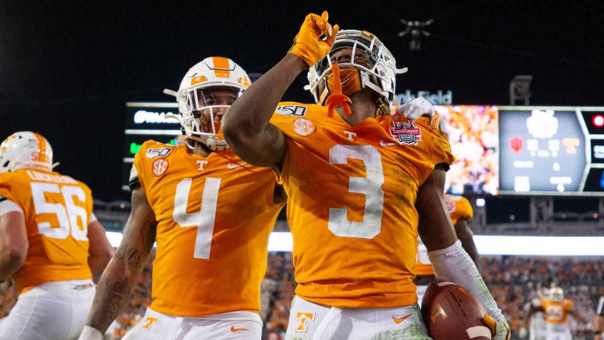 Tennessee vs. Bowling Green Odds, Promo: Bet $10, Win $200 if Tennessee Scores a Touchdown! article feature image
