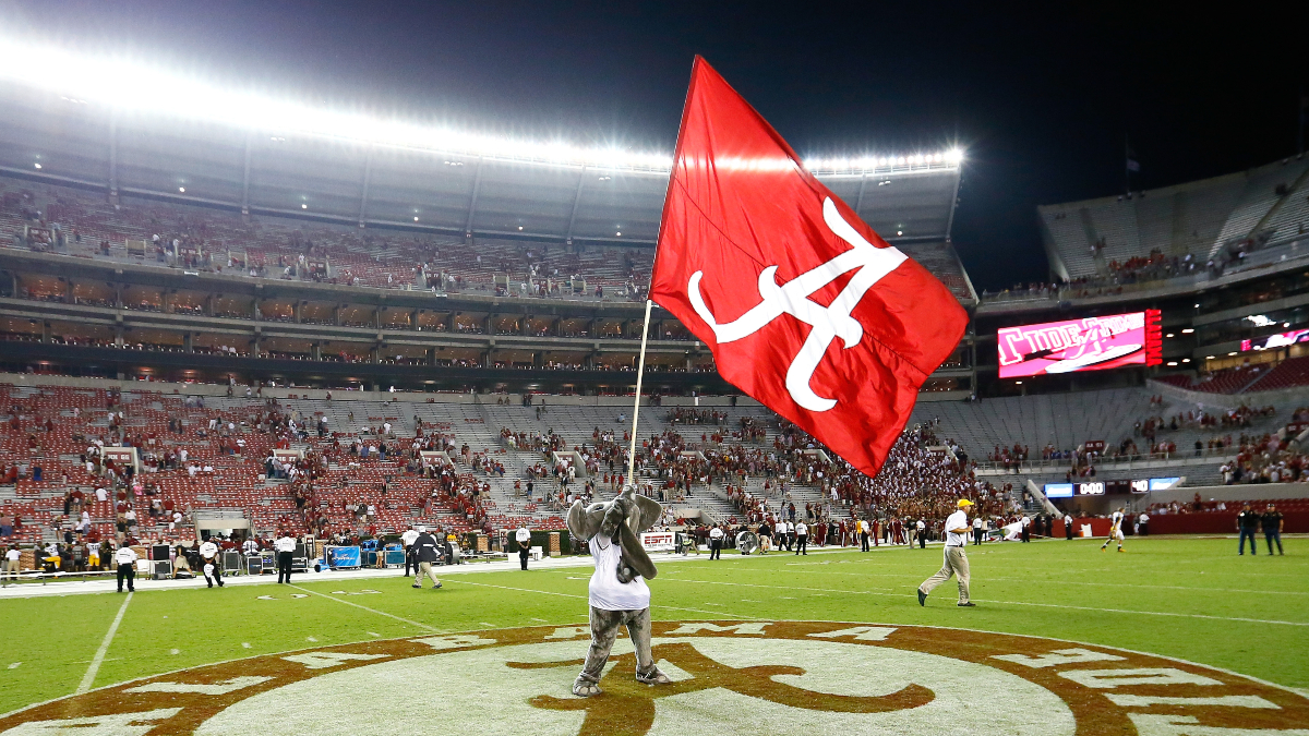 Alabama vs. Mississippi State Odds, Promos: Bet $25, Win $225 on an Alabama Touchdown, and More! article feature image