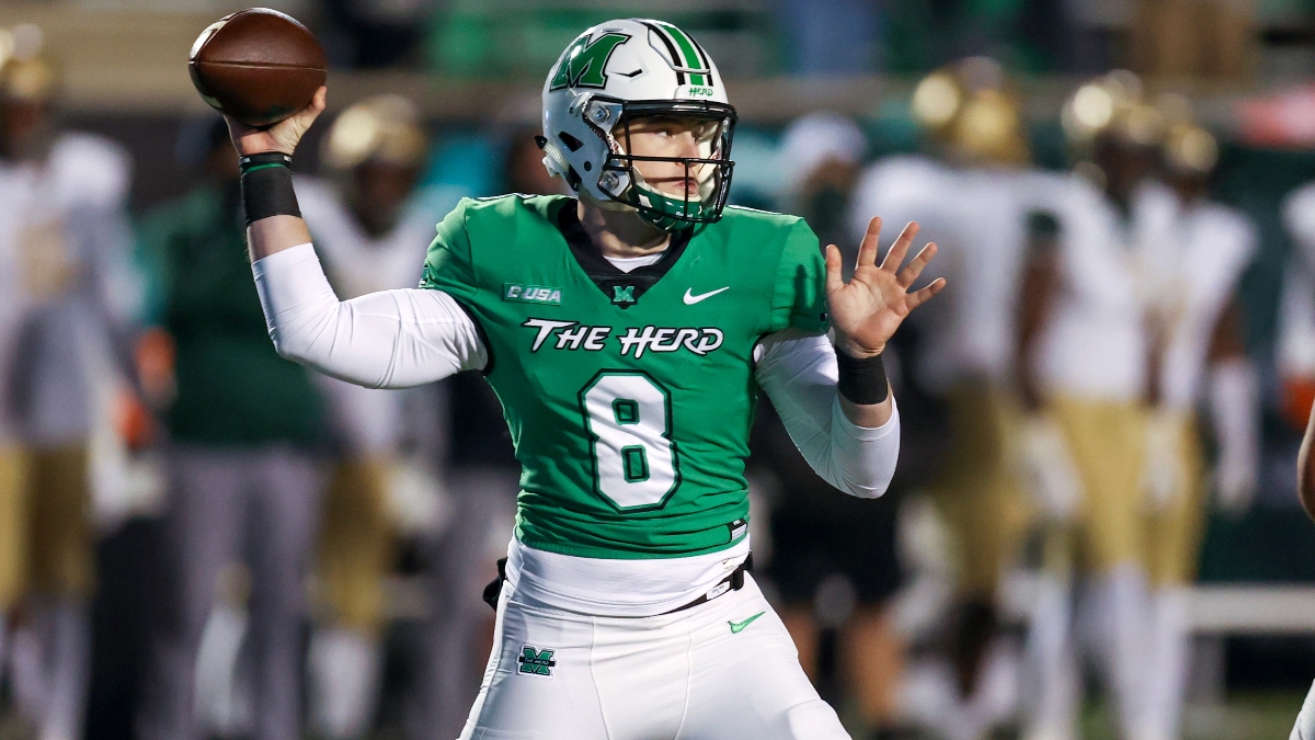 College Football Odds, Picks, Predictions for Old Dominion vs. Marshall: Why to Target Saturday’s Total (Oct. 9) article feature image