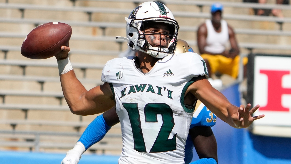 College Football Odds & Picks for Portland State vs. Hawaii: Late-Night Week 1 Betting Preview (Saturday, Sept. 4) article feature image