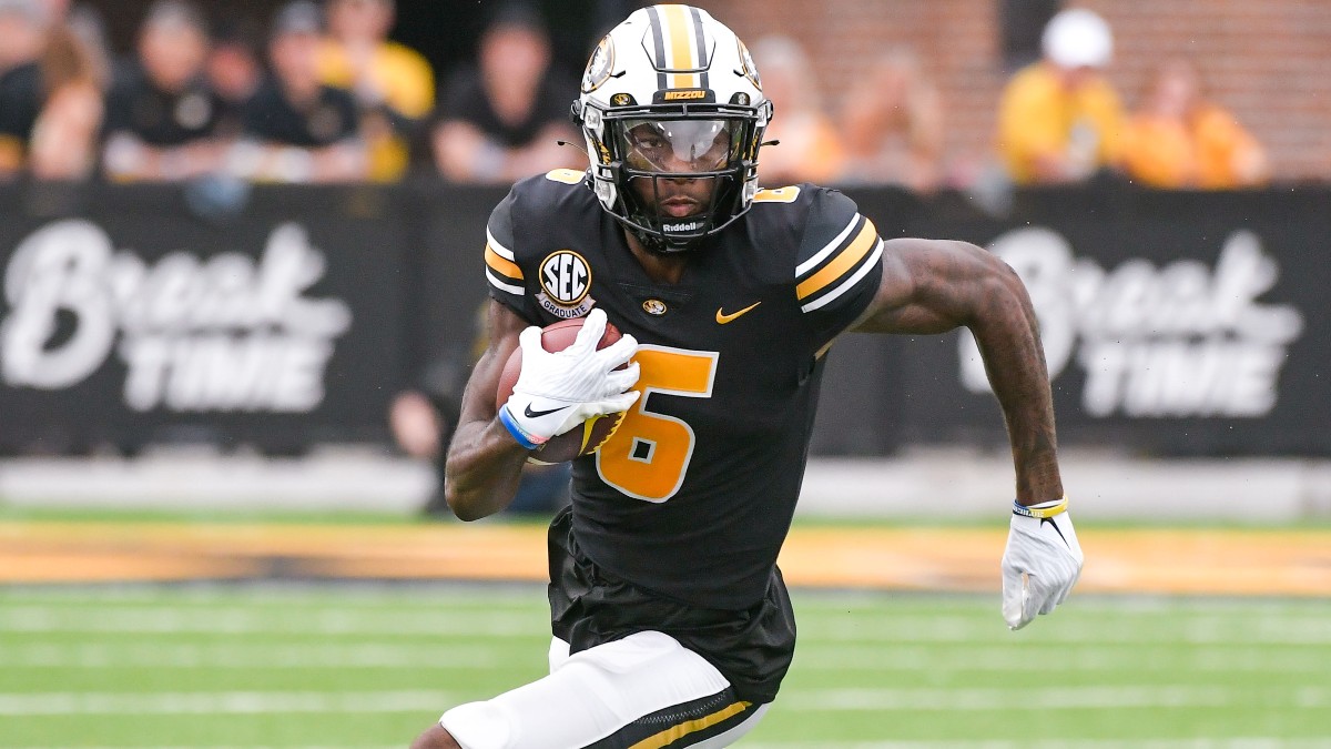 College Football Odds & Player Props: Fade Missouri’s Keke Chism, Bet Rutgers’ Bo Melton in Saturday Action article feature image