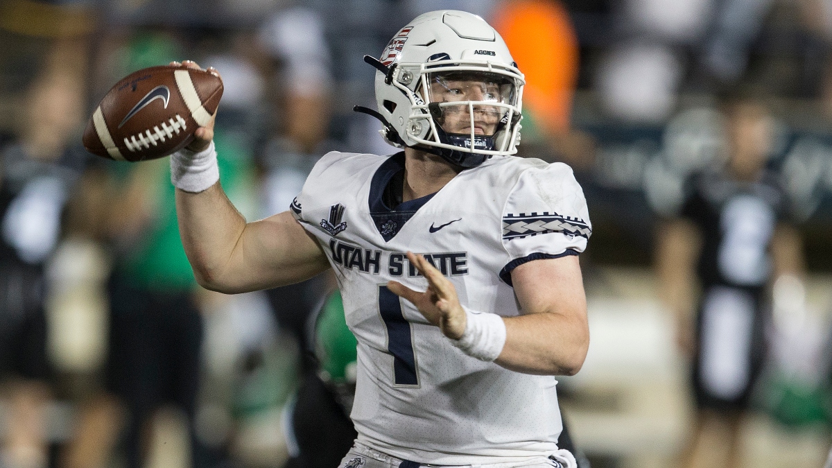 College Football Betting Odds & Pick for Utah State vs. Air Force: Grind-It Out Game Expected Between Aggies, Falcons article feature image