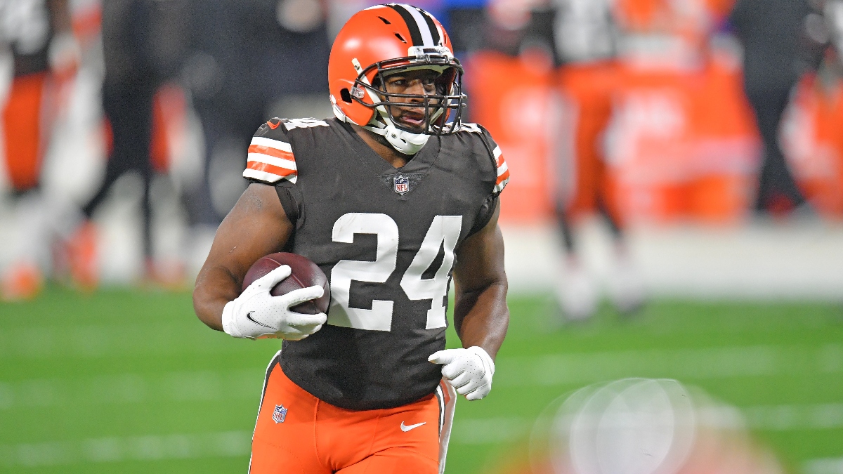 Raiders vs. Browns Player Prop Bets: Nick Chubb Remains Public’s Favorite Play on Monday Night Football article feature image