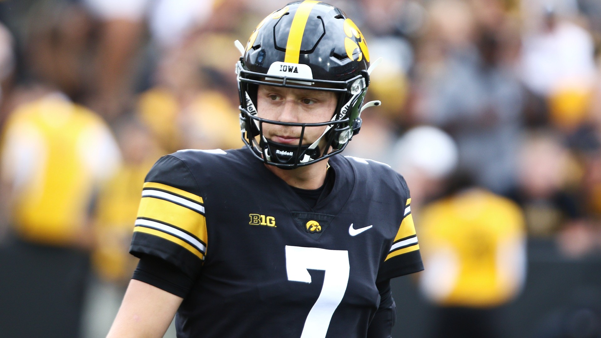 Iowa vs. Maryland: Kick Time, TV Channel, Online Streaming Info, Spread for Friday Game article feature image