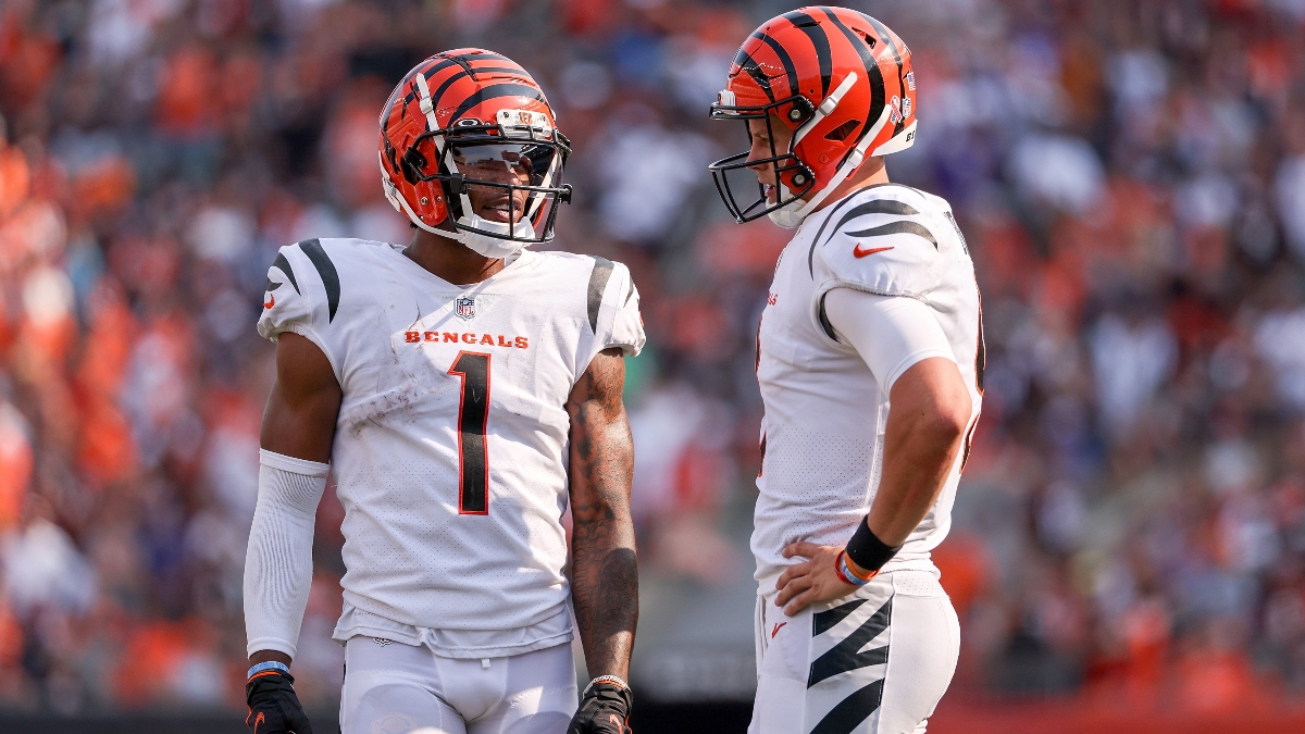 Bengals vs. Jaguars Odds, Promo: Bet $1, Win $100 if Either Team Scores a TD! article feature image