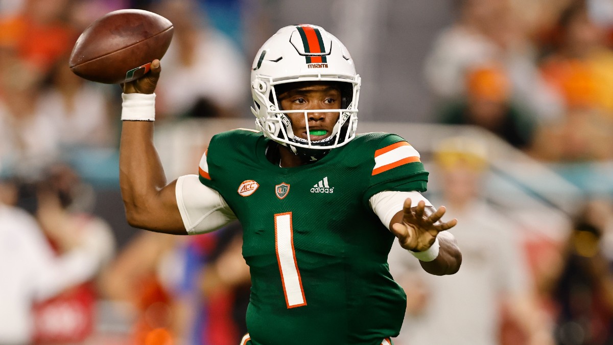 Miami Makes Key QB Switch Ahead of Week 6 Game vs. North Carolina article feature image