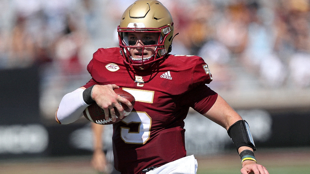 Betting Odds & Pick for Boston College vs. UMass: Eagles Will Score, Minutemen Will Not (Sept. 11) article feature image