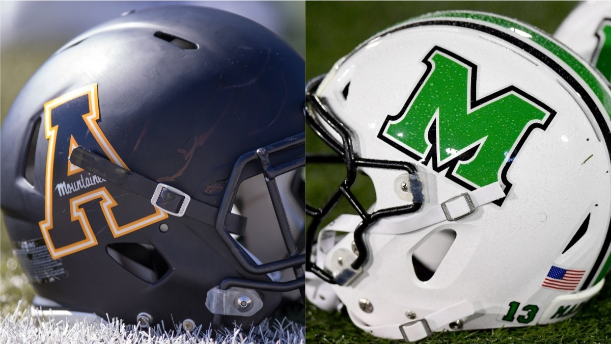 Marshall vs. Appalachian State Odds, Promo: Bet $10, Win $200 Either Team Scores a Touchdown! article feature image