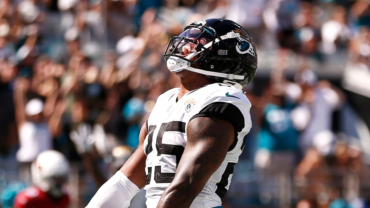 Jacksonville Jaguars running back James Robinson inactive vs